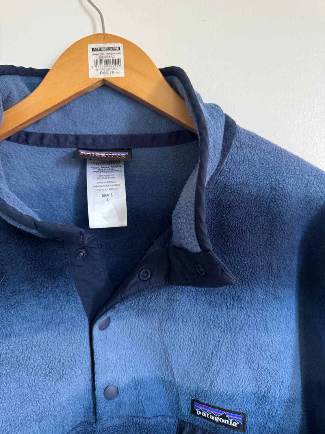 파타고니아 신칠라 헤비웨이트 L 사이즈. 상품이미지3