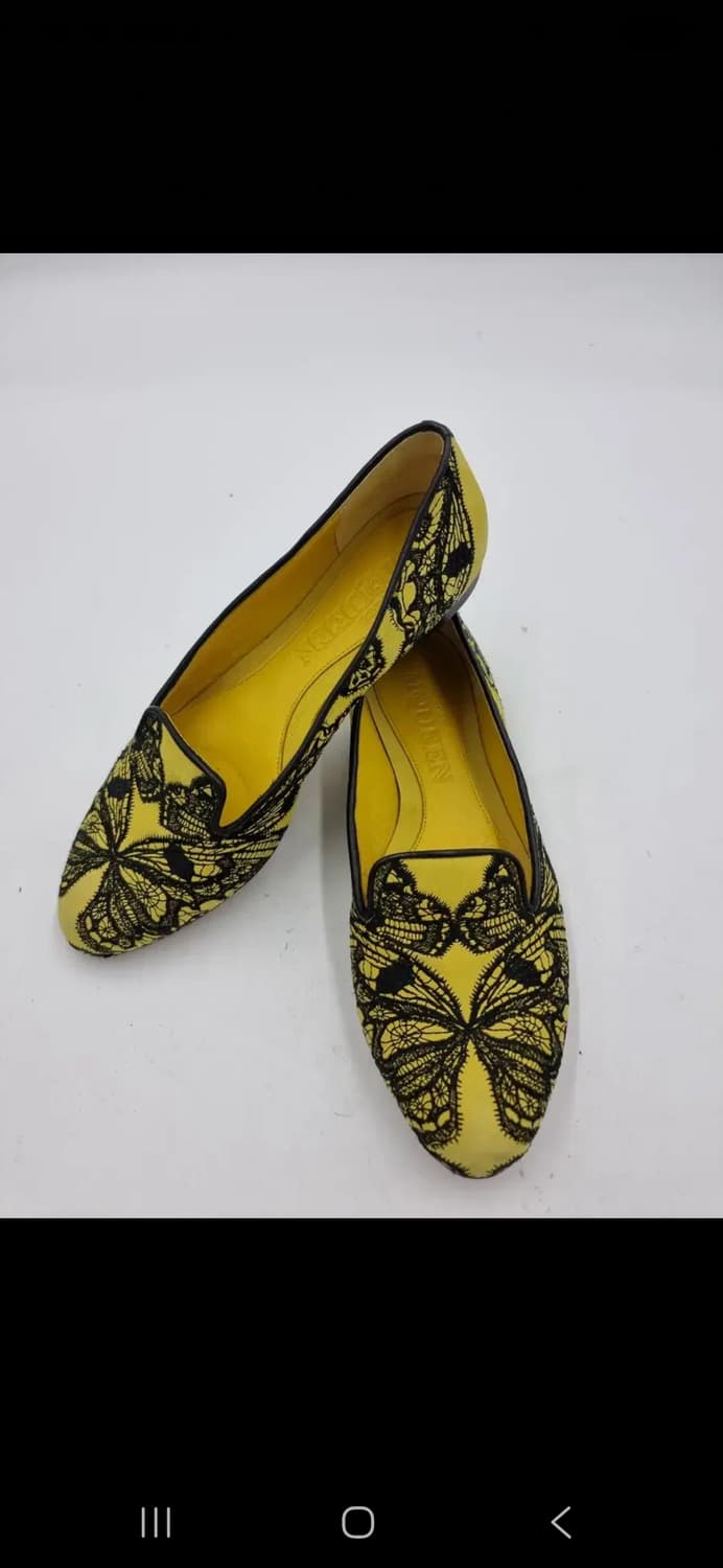 정품 알렉산더 맥퀸 플랫슈즈 36 (230~235) 상품이미지1