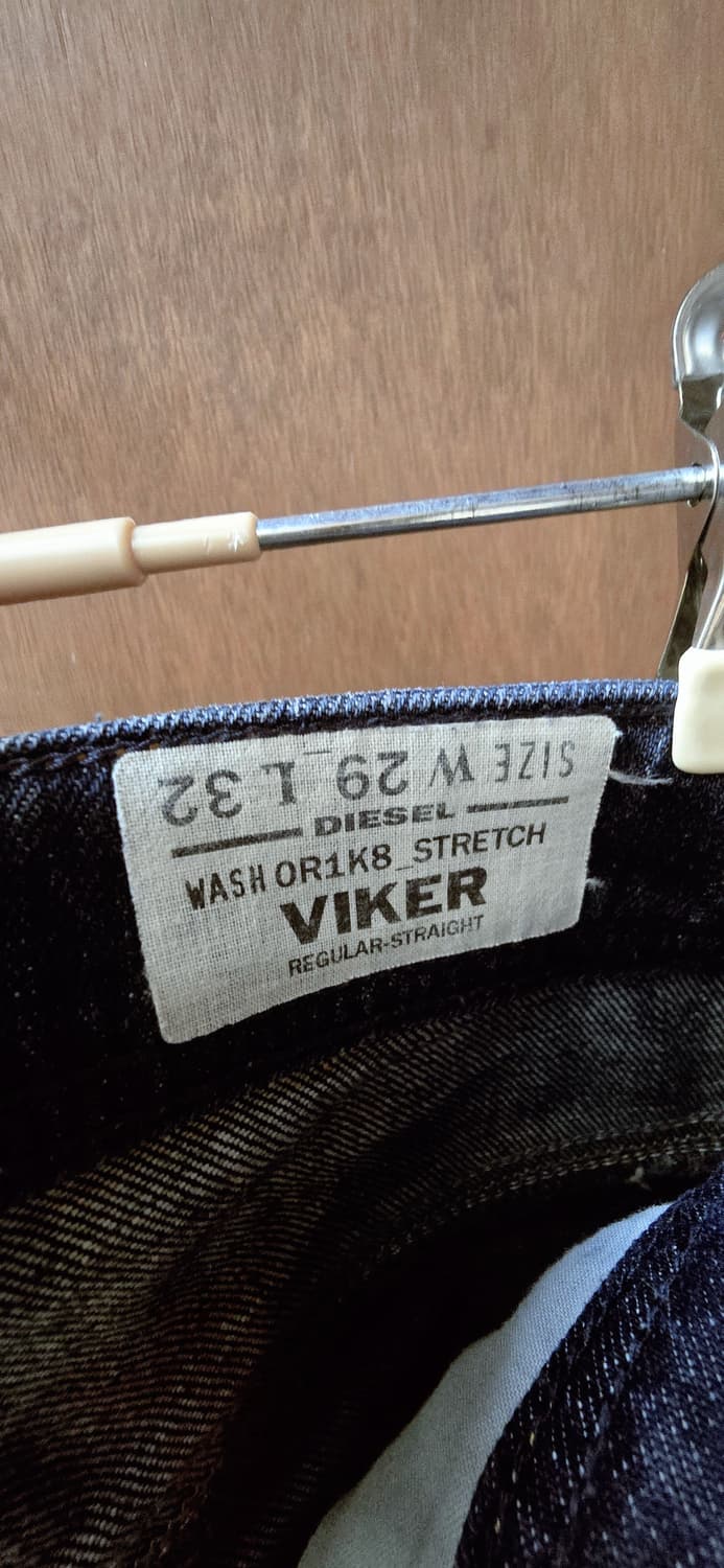29 DIESEL VIKER 정품 데님팬츠 W29 L32 상품이미지7