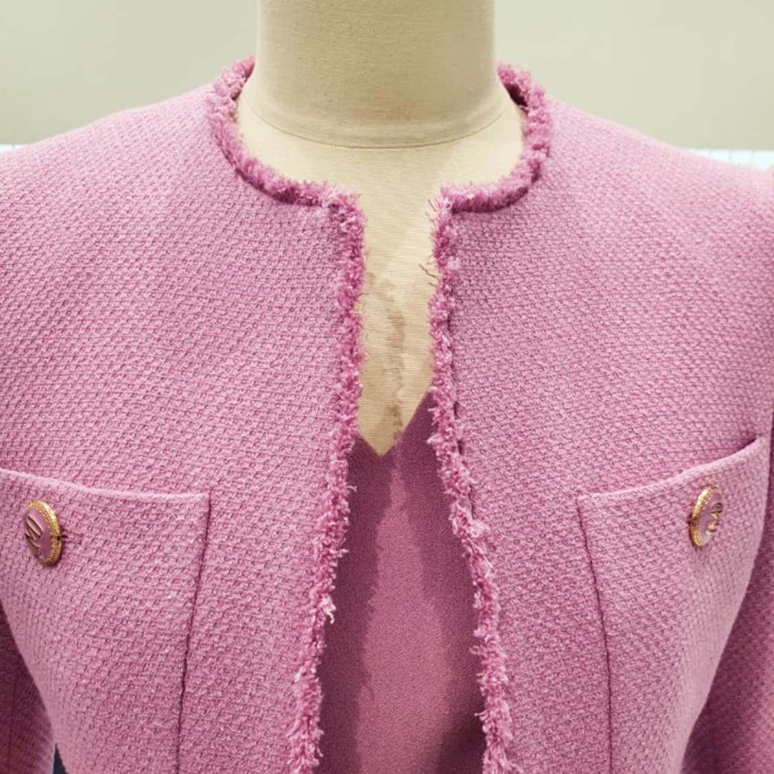 모조에스핀(MOJO.S.PHINE) 벨티드 트위드자켓 55 상품이미지3