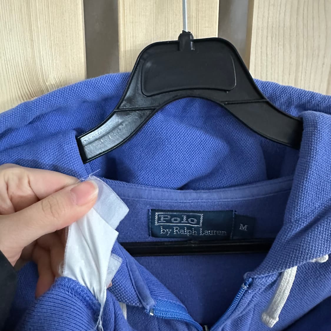 (M) 폴로 랄프로렌 블루 후드집업 상품이미지6