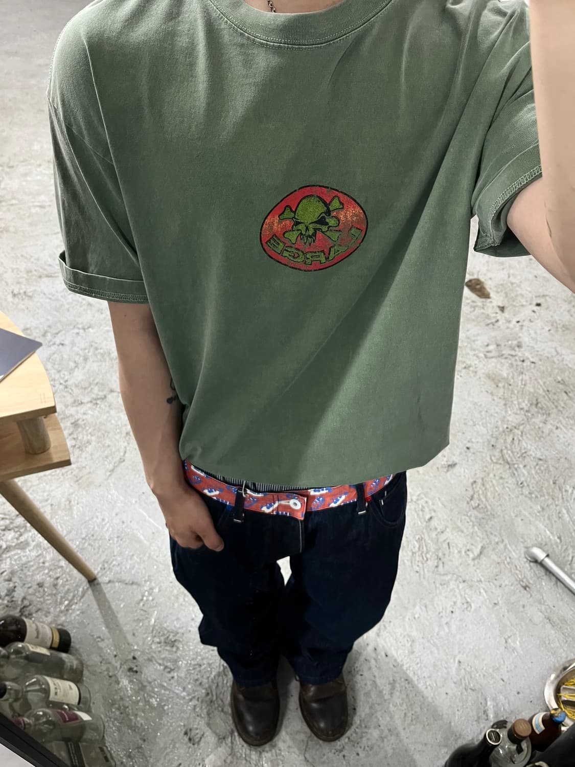 X-LARGE fade skull tee 상품이미지1