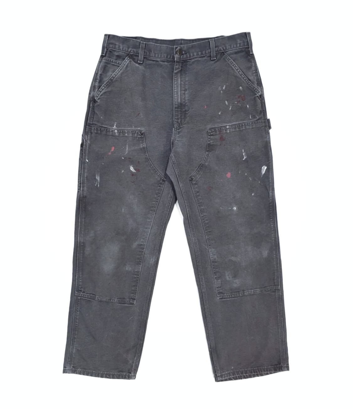 칼하트 더블니 빈티지 gvl 그레이 (34~35) 디스트레스 상품이미지1