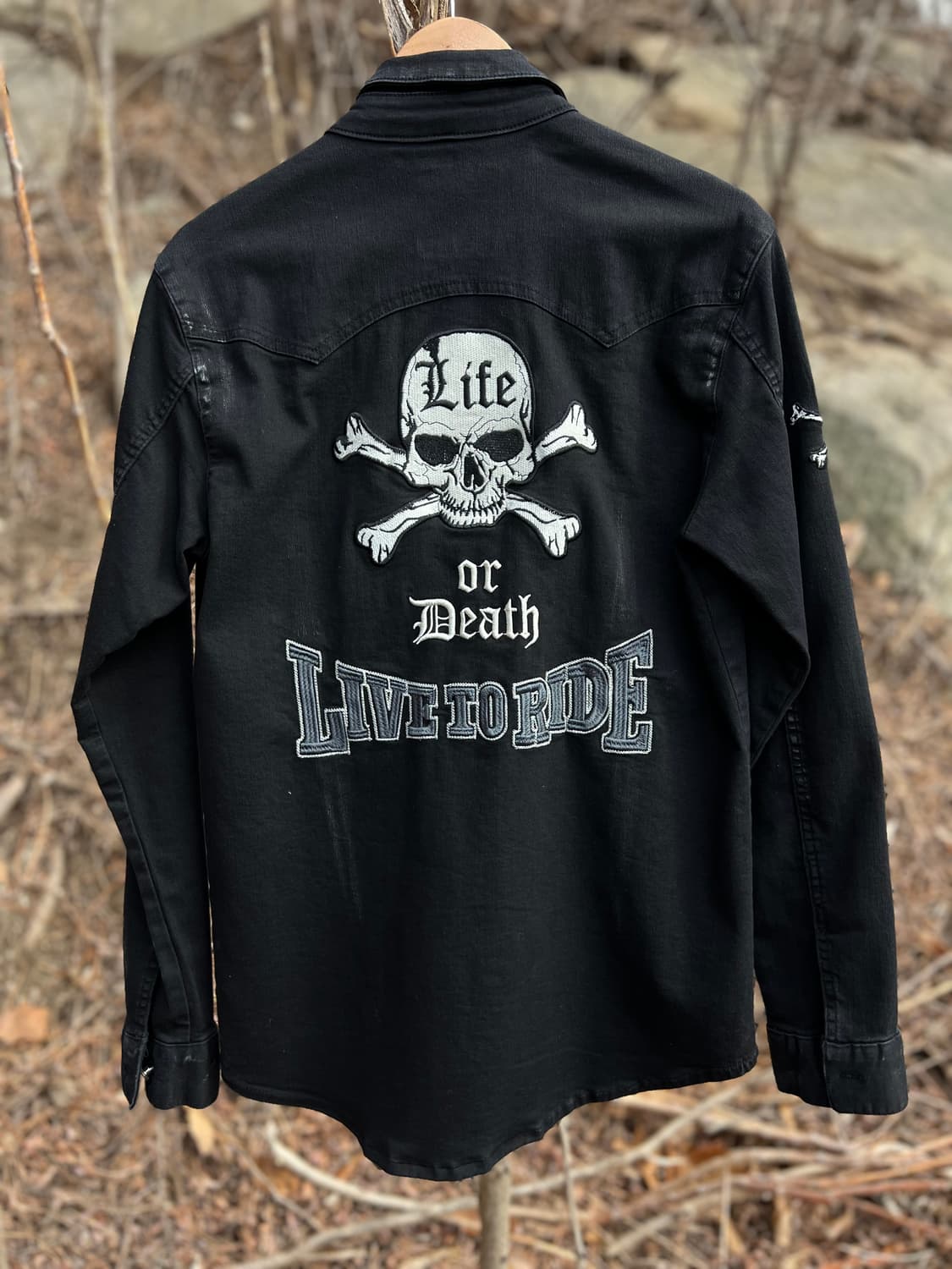 8835 블랙워싱 스컬 할리 NB  상품이미지4