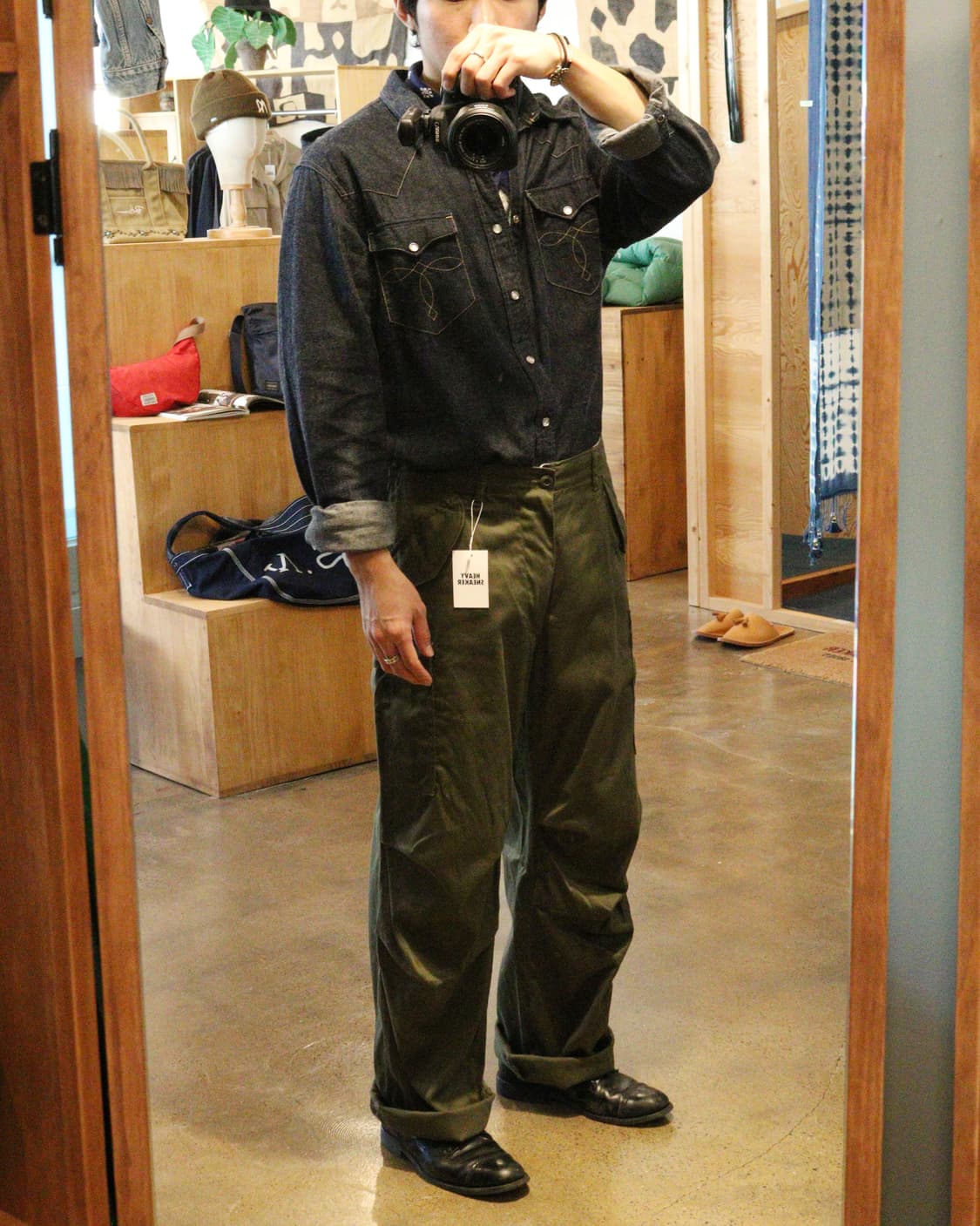 시오타 수빈코튼 몰스킨 M65 필드팬츠 상품이미지2