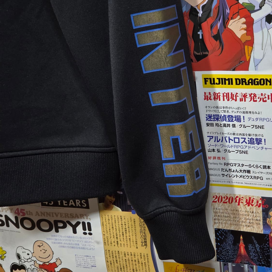 나이키 00s 인터밀란 로고 블랙 폴리 후드티 상품이미지7