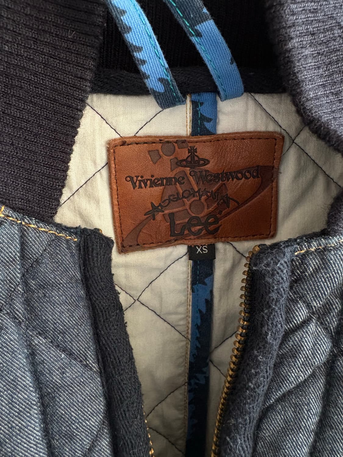 Vivienne Westwood x Lee 데님 퀼팅 자켓 상품이미지3