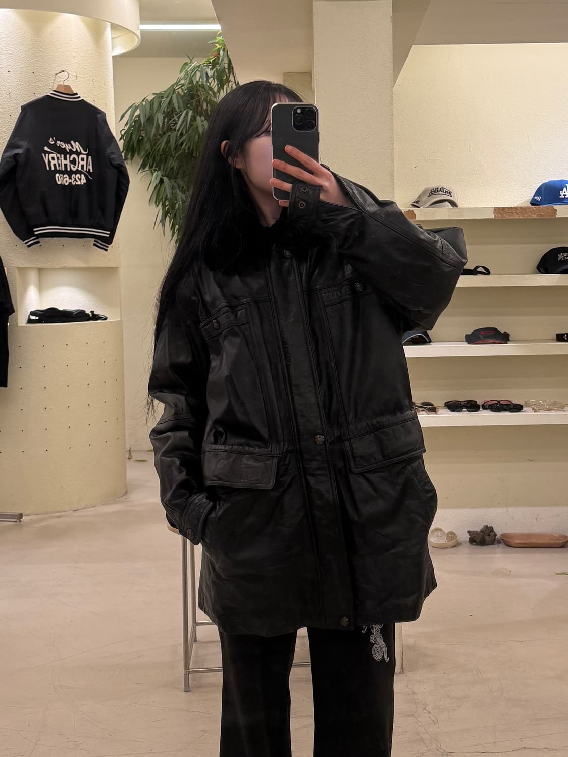 우신 양가죽 퍼카라 코트 U229 상품이미지1