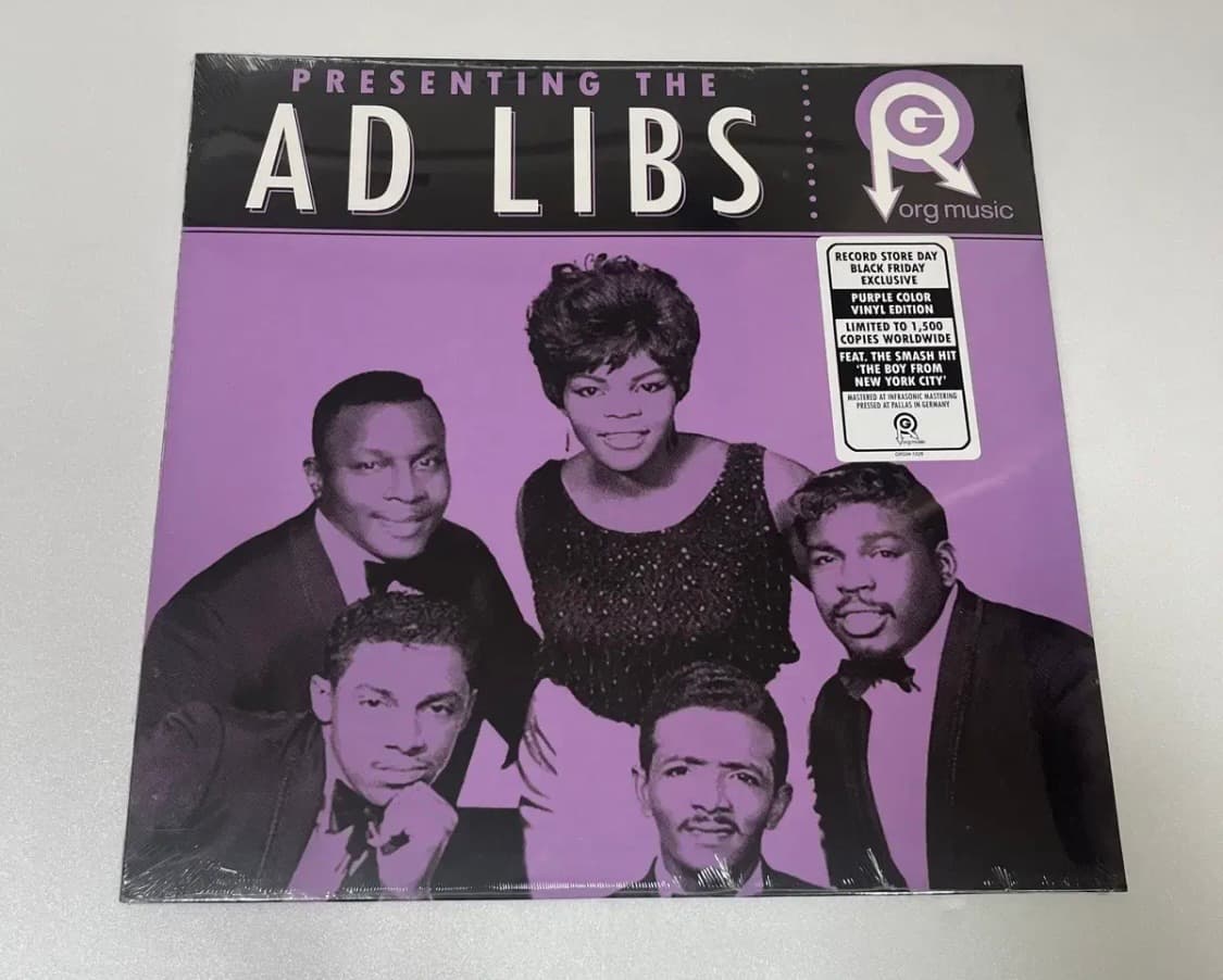 The Ad Libs 퍼플 컬러 바이닐 한정반 lp 상품이미지1