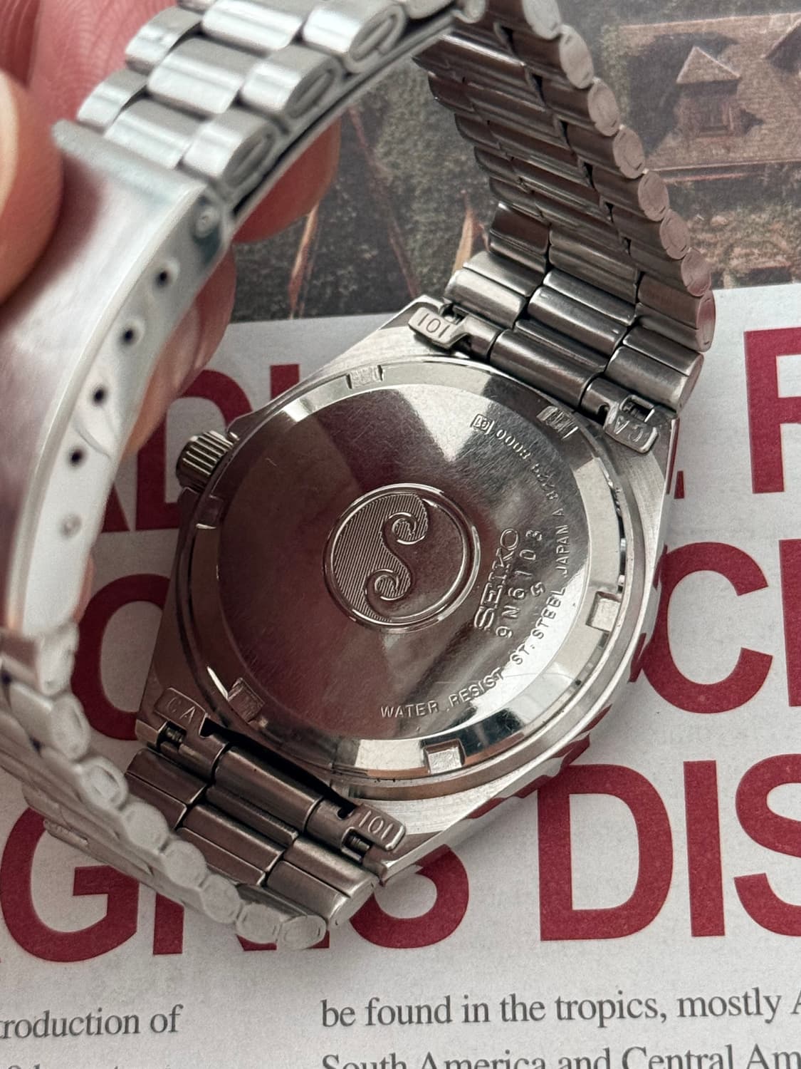 Seiko 세이코 쿼츠 SilverWave 데이 데이트 1979 상품이미지6