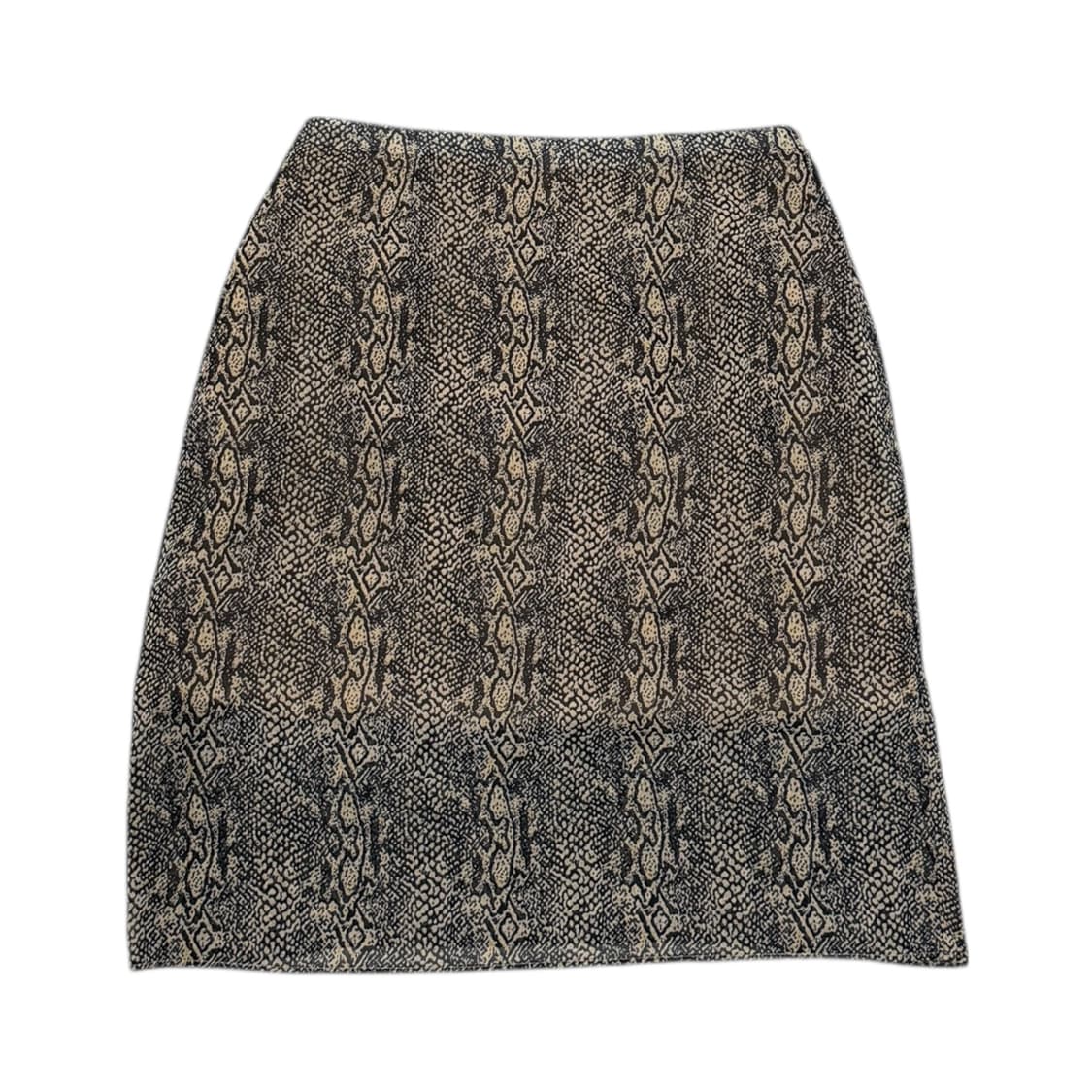 미스치프 쉬폰 레이어드 스커트 치마 파이톤 S 상품이미지1