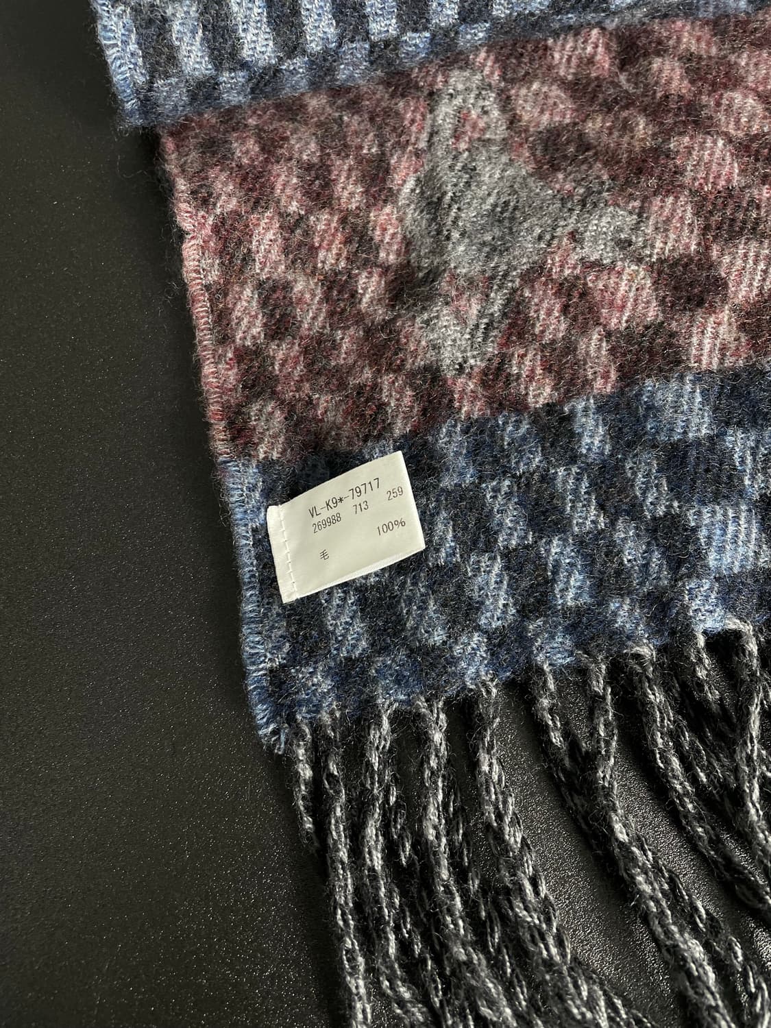 비비안웨스트우드 자수 로고 울 머플러 목도리 상품이미지8