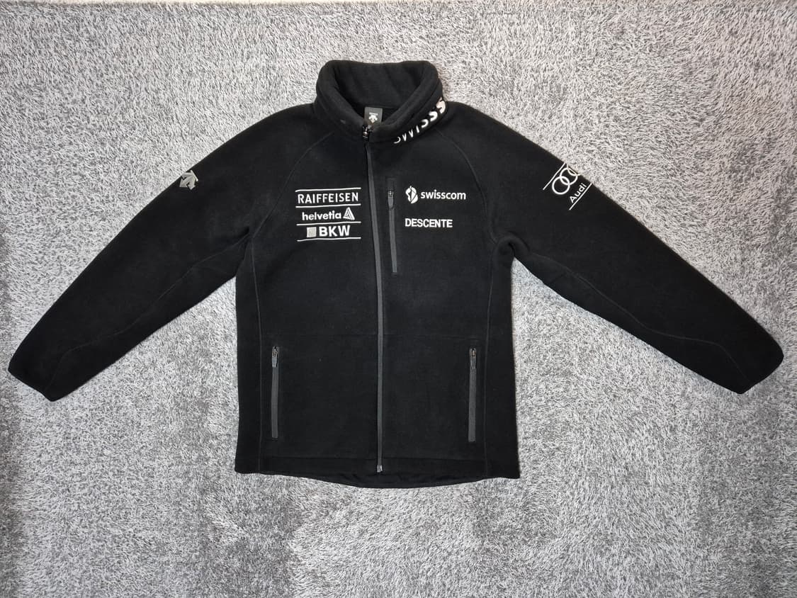 데상트 남성 스키팀 플리스 자켓 100 상품이미지1