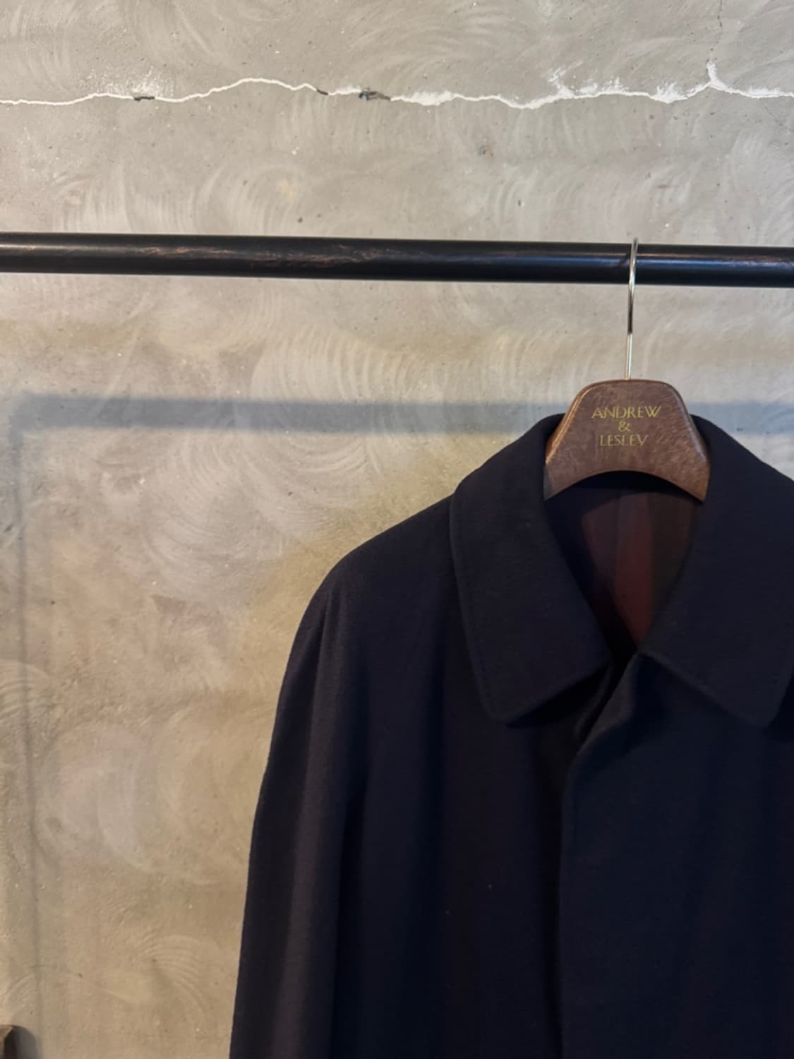 크롬비 캐시미어 래글런 코트 100 상품이미지2