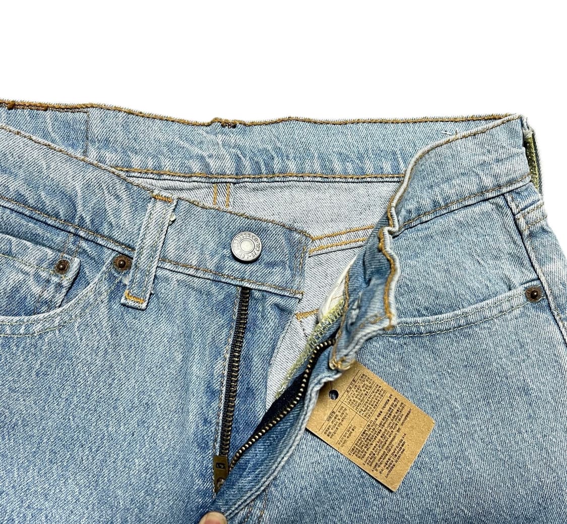 (새상품) 리바이스 505 연청 데님 청바지 28x32 상품이미지4