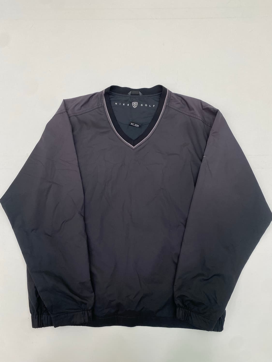 나이키 골프 V넥 바람막이 블랙 (M) 상품이미지1