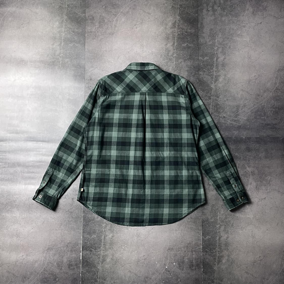 CARHARTT 칼하트 빈티지 그린 체크 워크 셔츠 A00853 상품이미지6