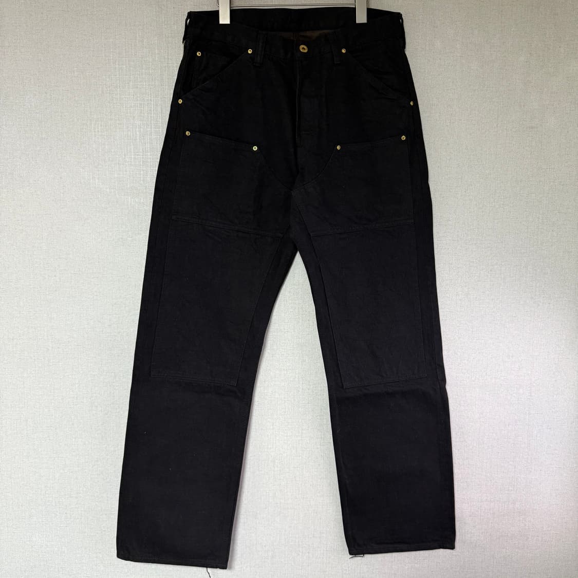 [34, 새상품]트로피클로딩 1906W 더블니 블래키 데님 팬츠 상품이미지4