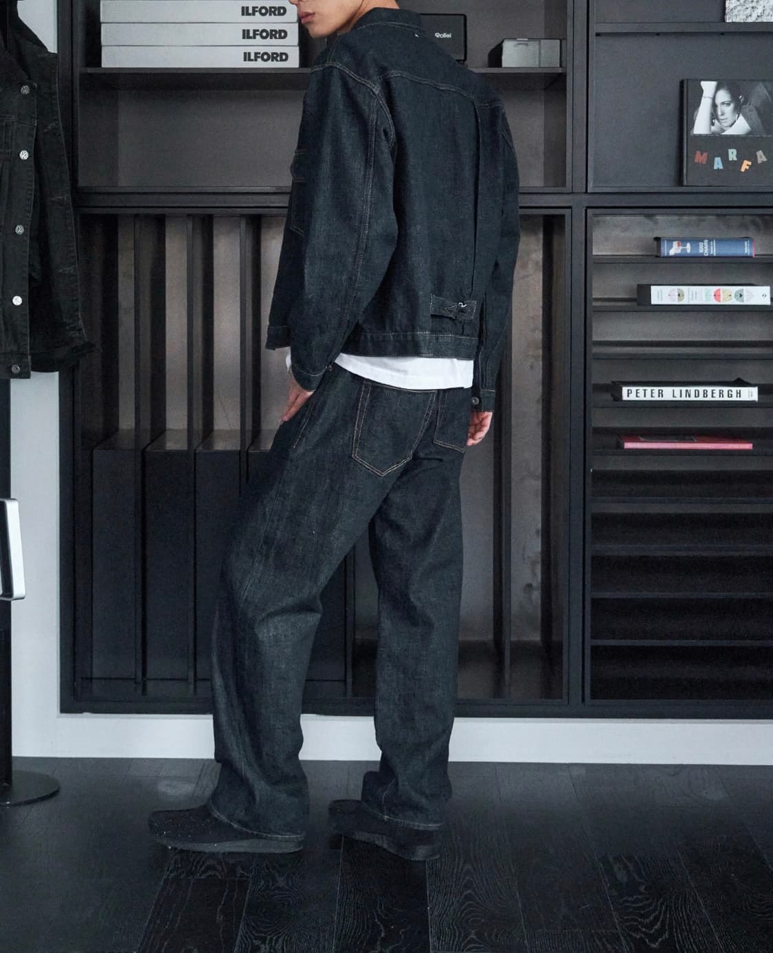 [새제품/3] 우드먼 1011 셀비지 데님 팬츠 상품이미지2