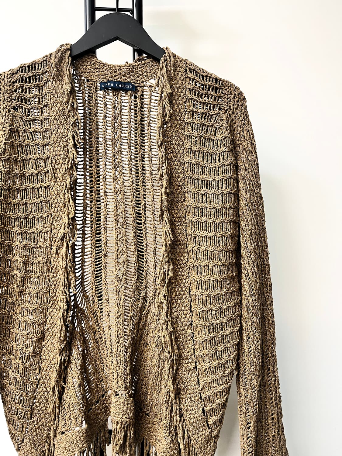 폴로 랄프 로렌 그런지 실크 가디건 상품이미지3