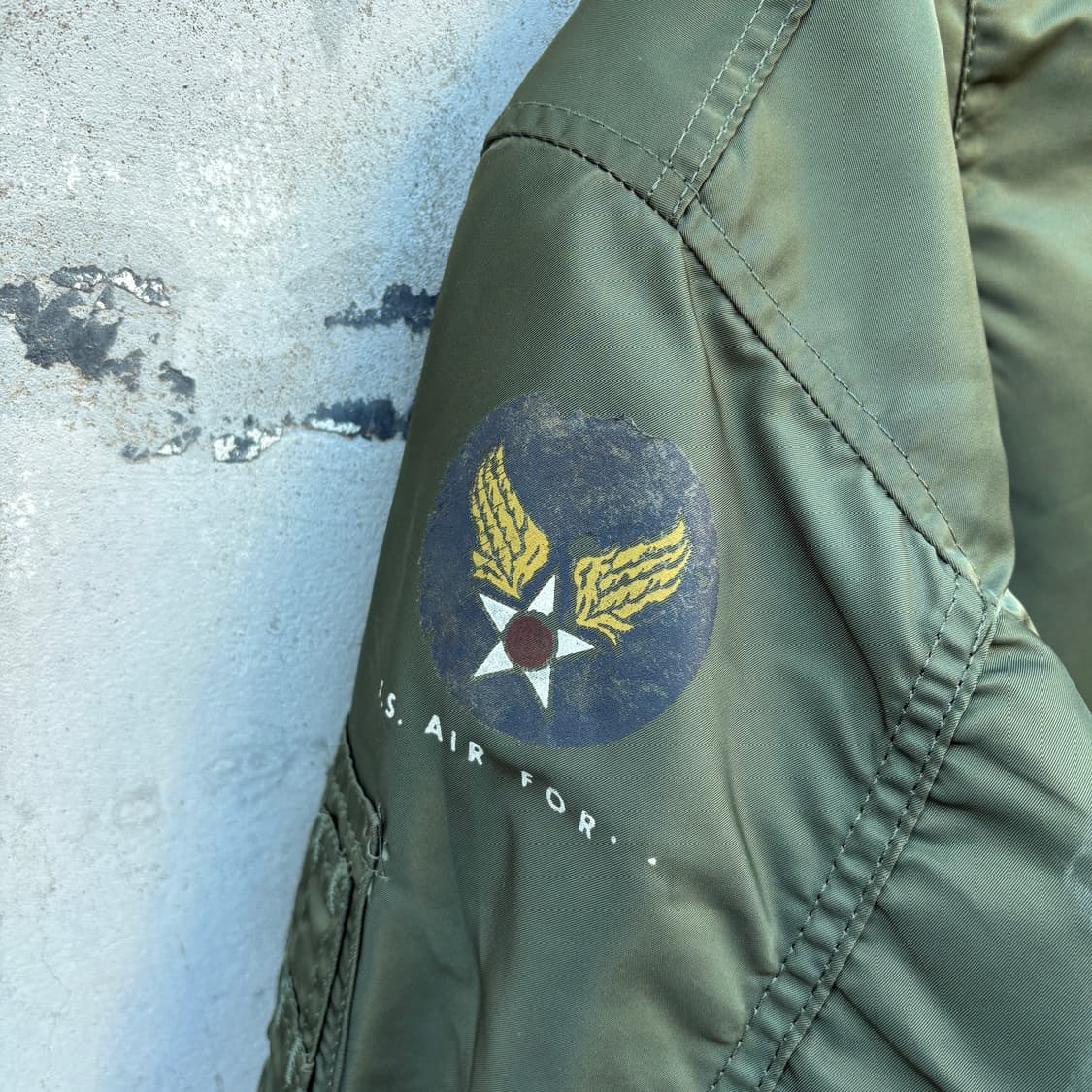 Alpha 90s 알파 made in usa Ma-1 자켓 상품이미지8