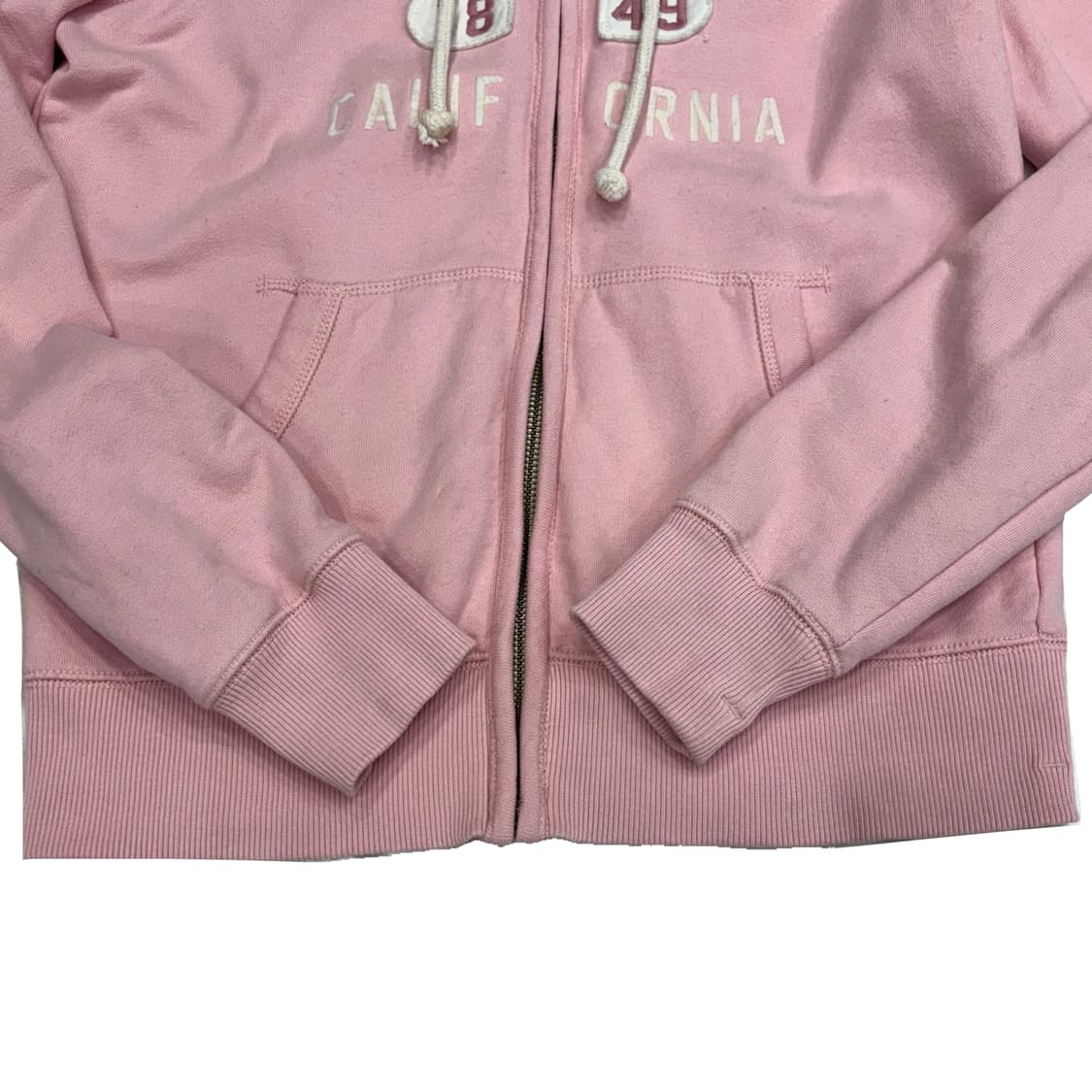 후아유 딸기우유 핑크 후드집업 상품이미지4