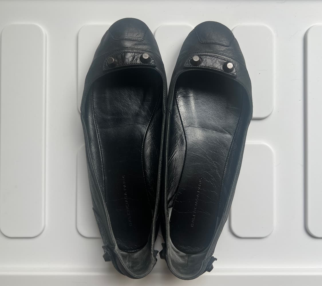 발렌시아가 블랙 슈즈 플랫 38 Balenciaga flats 상품이미지1