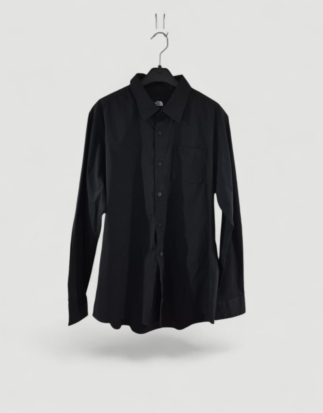 [105]노스페이스 스판 셔츠 긴팔 블랙 상품이미지2