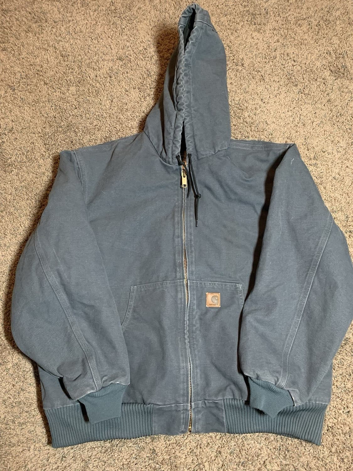 칼하트 J130 후드 자켓 스톰 상품이미지1