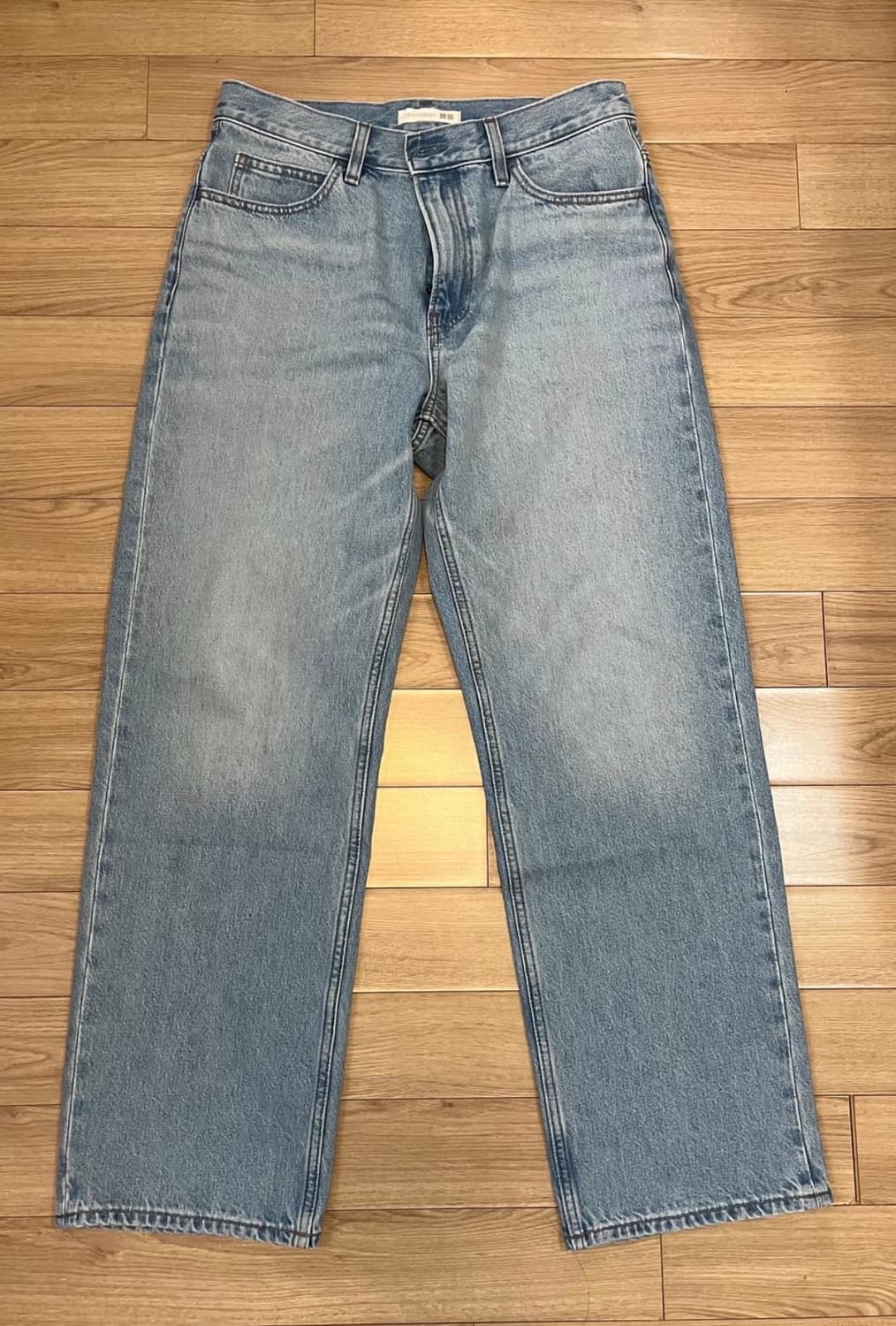 유니클로 jwa 스트레이트진 63블루 상품이미지1