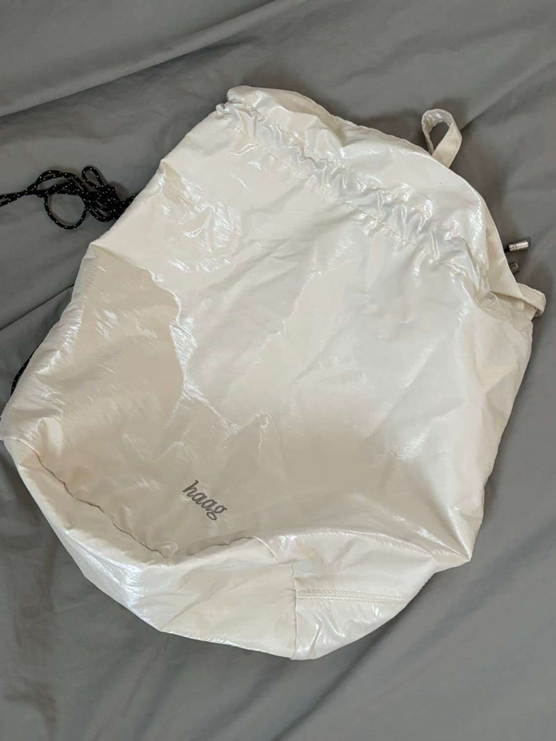 헤이그 haag 점보백 크림 (스트링 백팩, 토트백) 상품이미지1