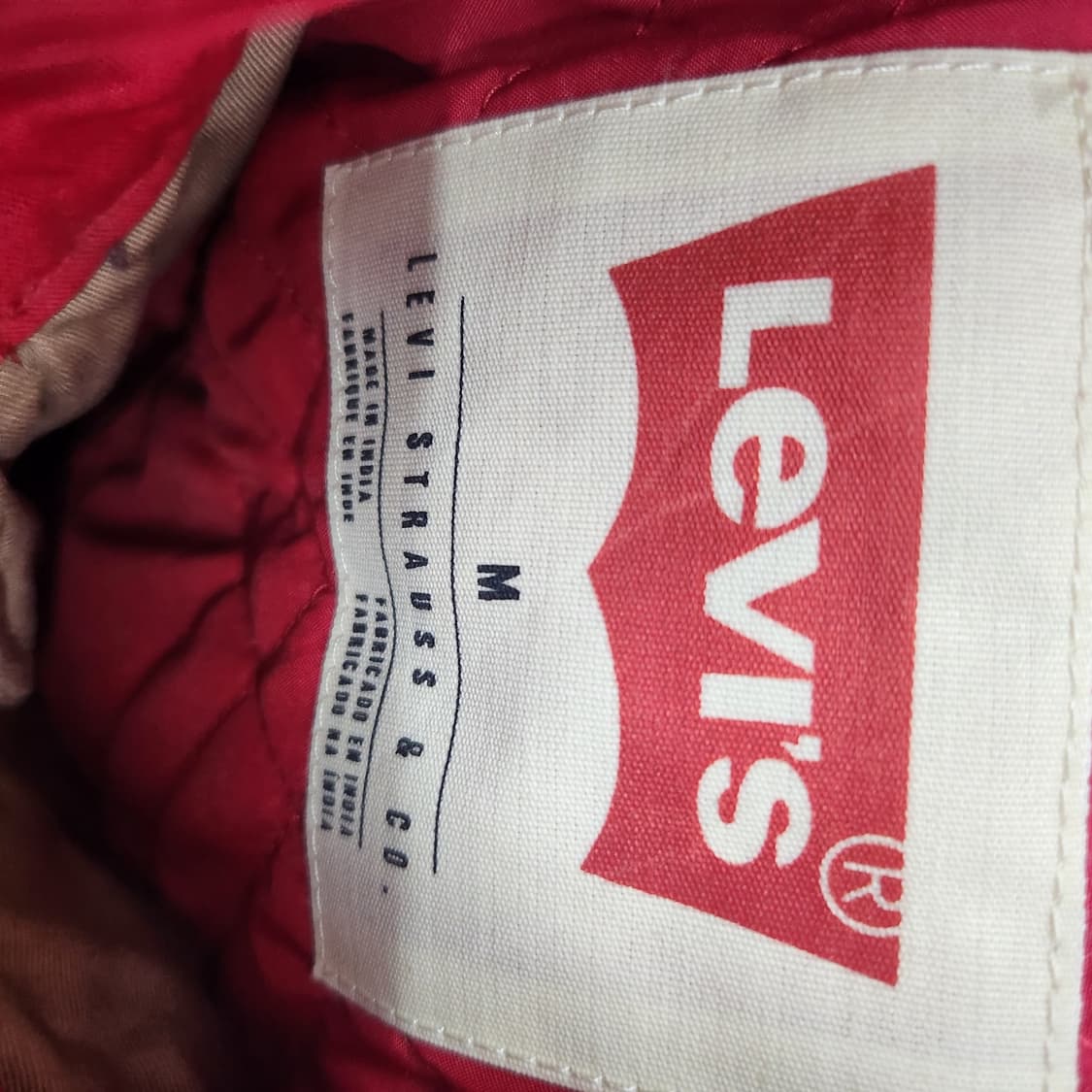 리바이스 컬러블록 필드자켓 M(M~L) 상품이미지6