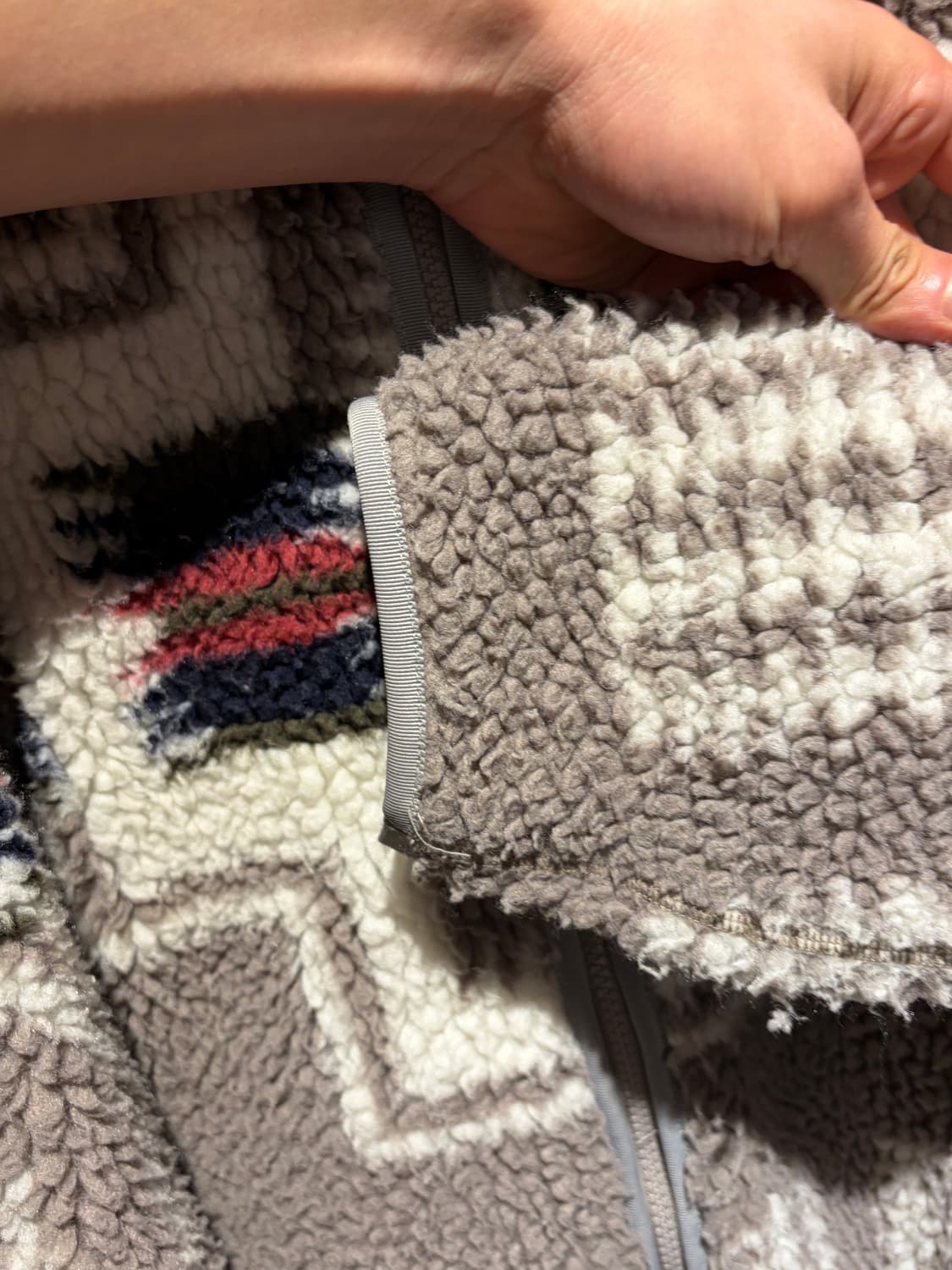 Pendleton boa fleece jacket / 팬들턴 보아 후리스 상품이미지5