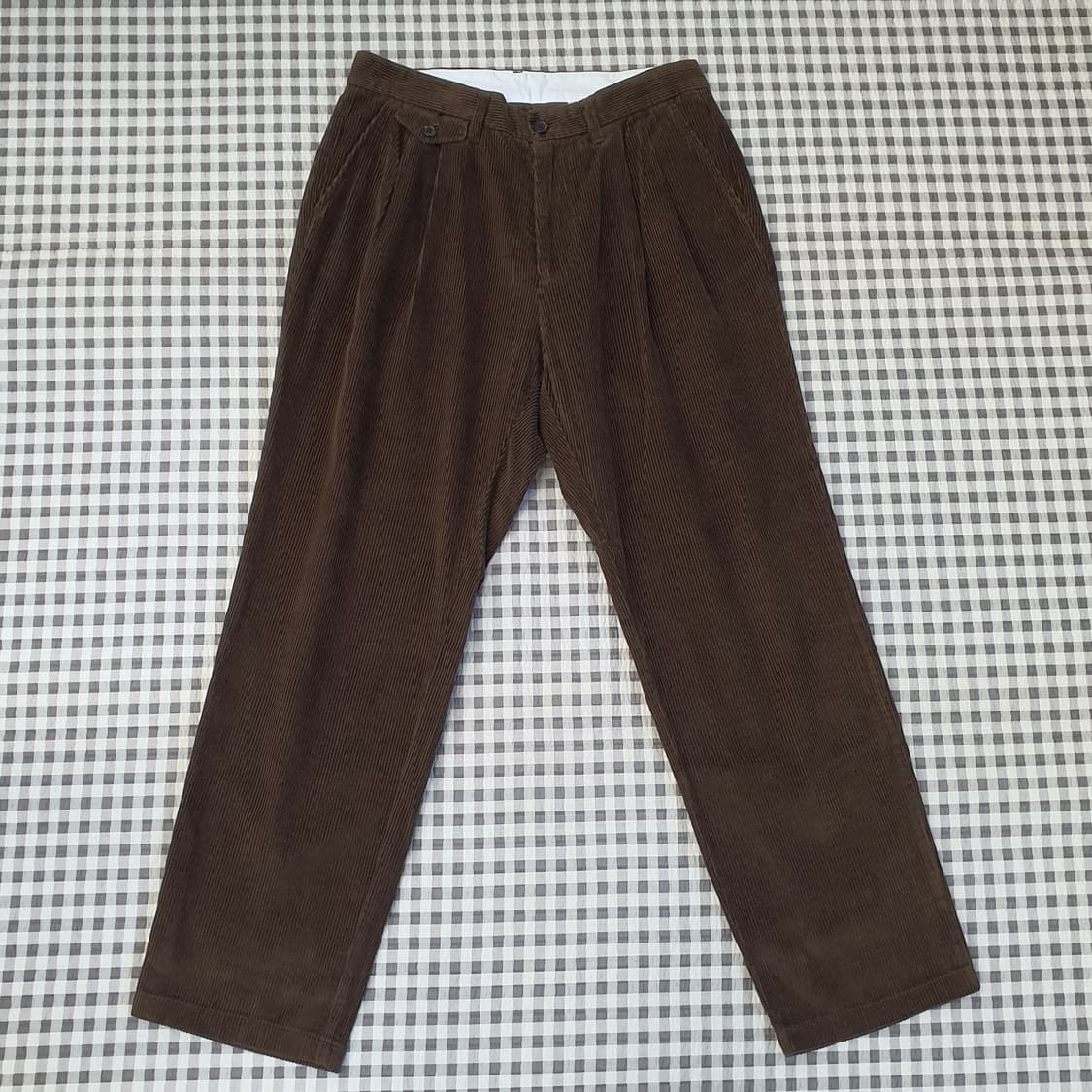 에이세컨즈 골덴 면 바지 남자30 상품이미지1