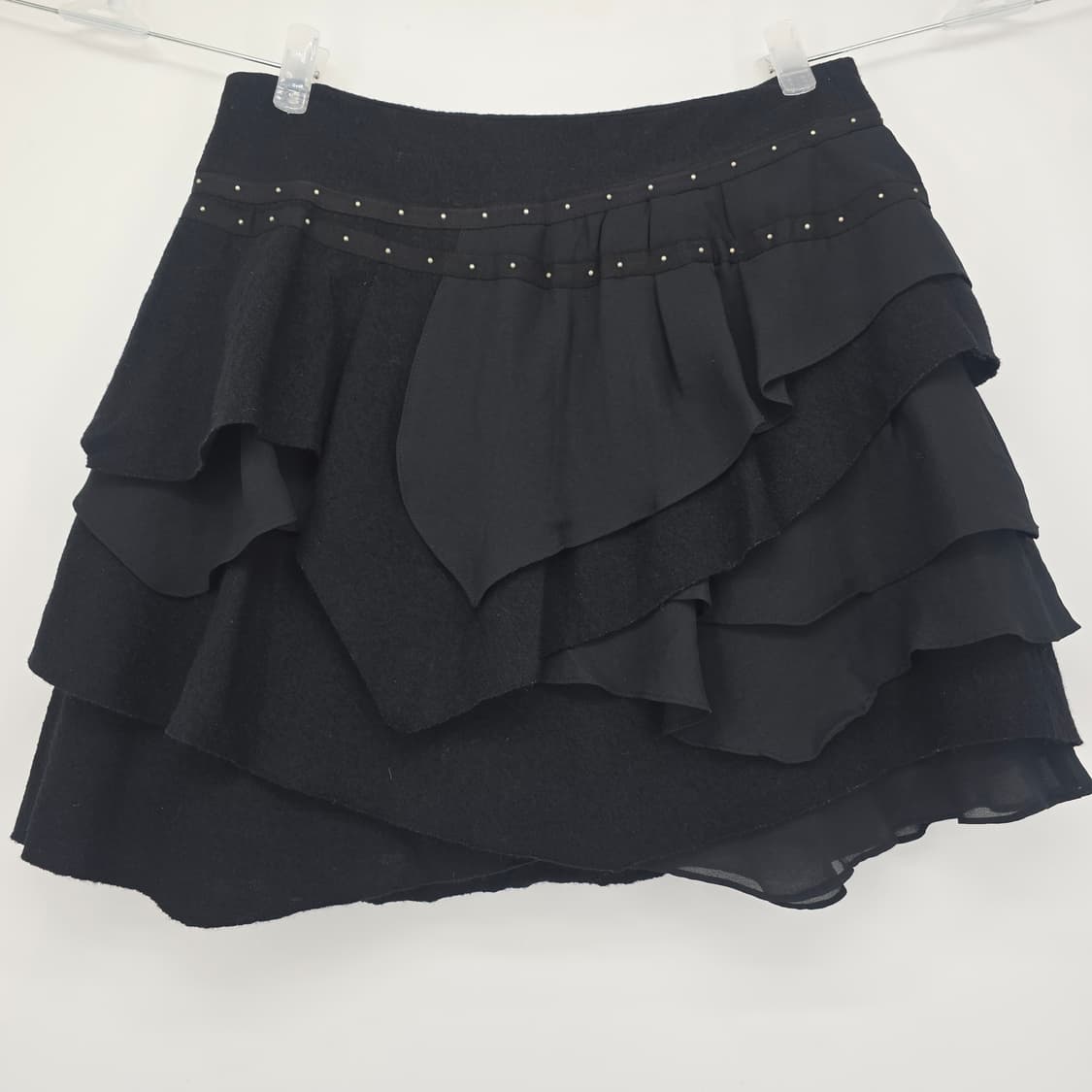 IT MICHAA 프릴 레이어드 미니 스커트 상품이미지7