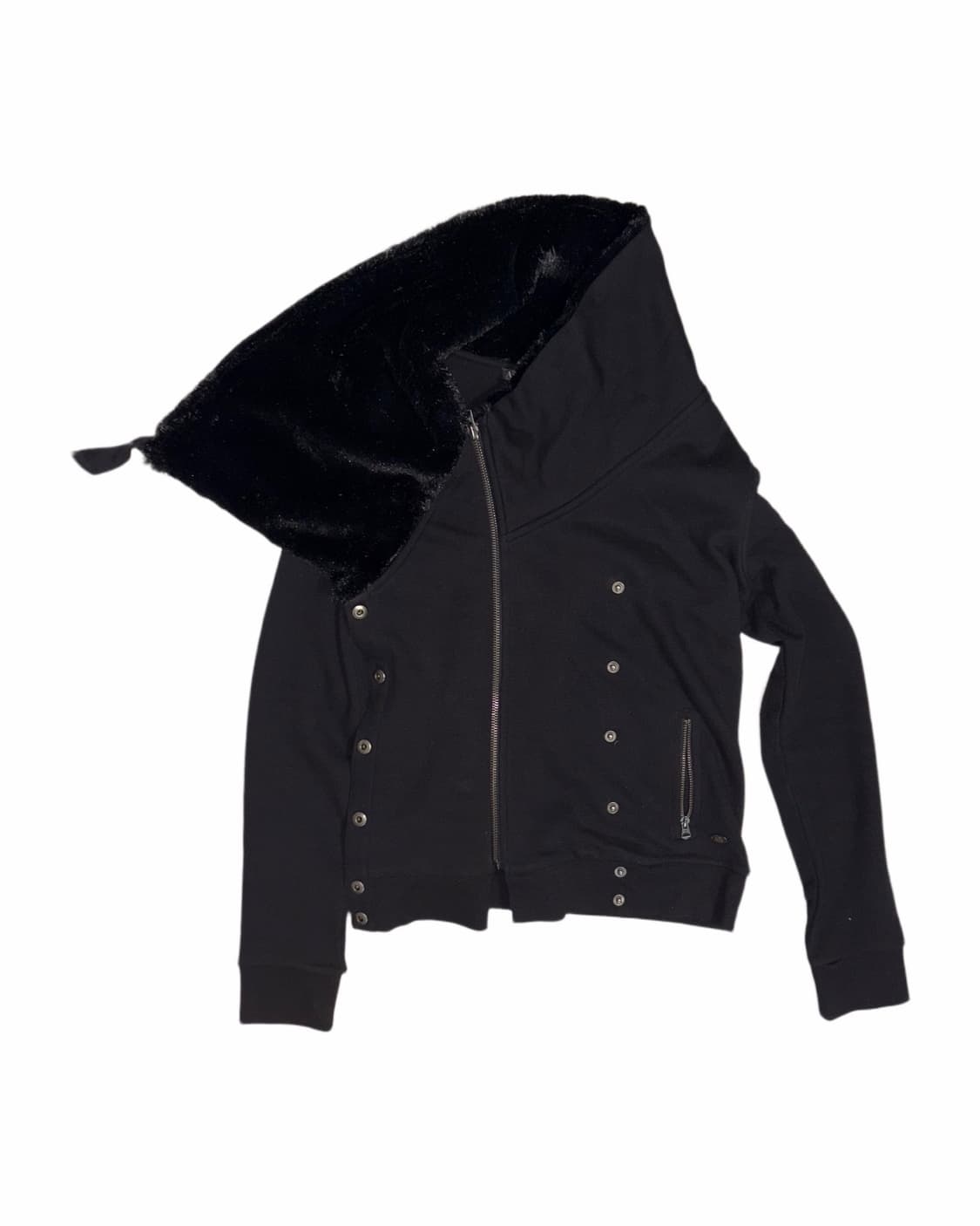 Armani Exchange Fur High-Neck Jacket 상품이미지4