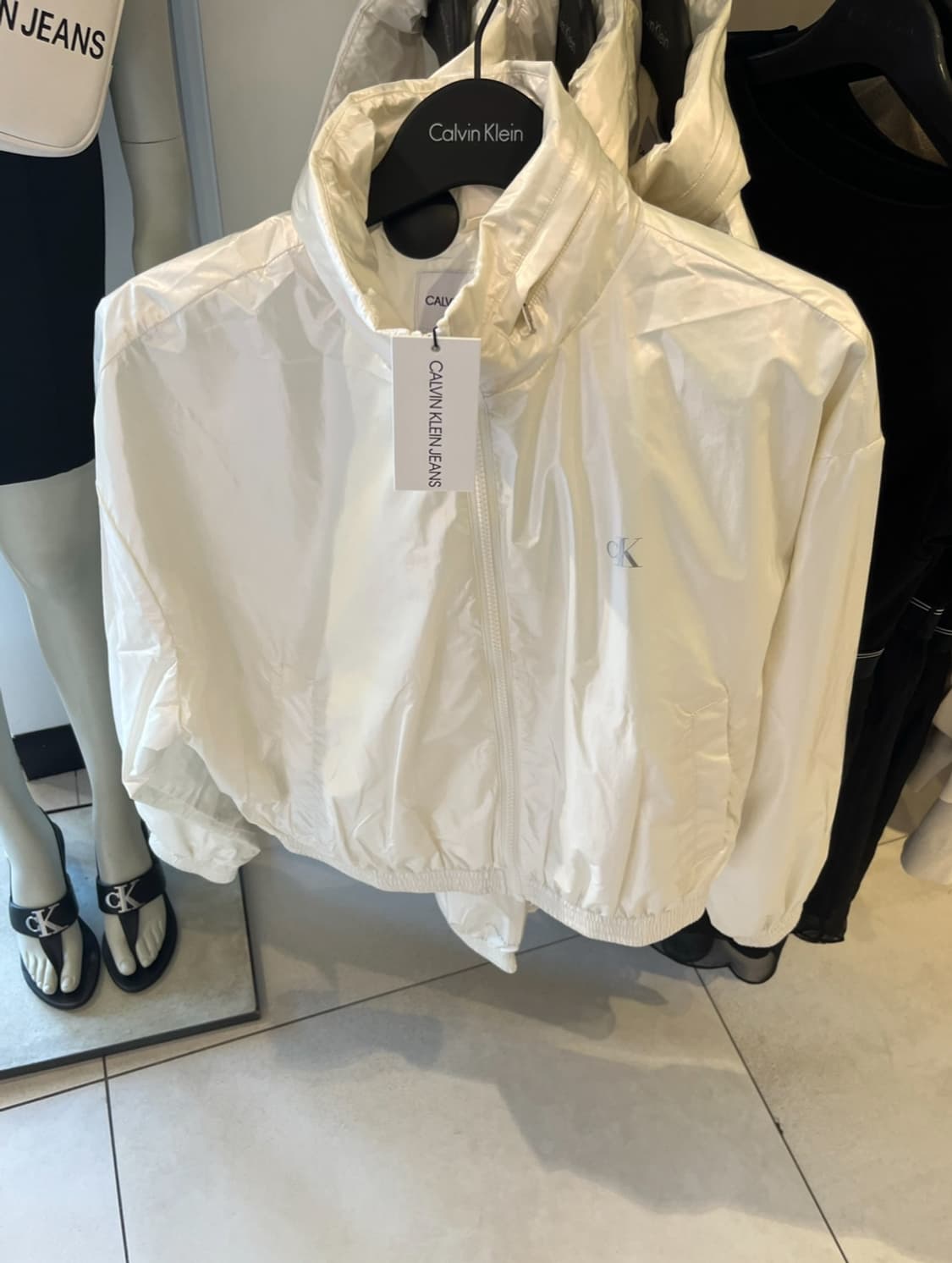 calvin klein jeans 블루종 바람막이 자켓 상품이미지1