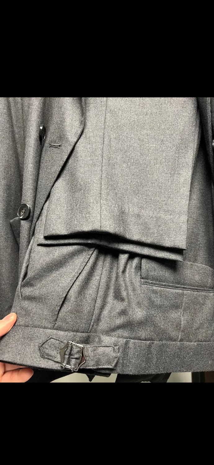 에르디 에르디토 erd 울 플란넬 더블 자켓 트라우저 셋업 상품이미지3