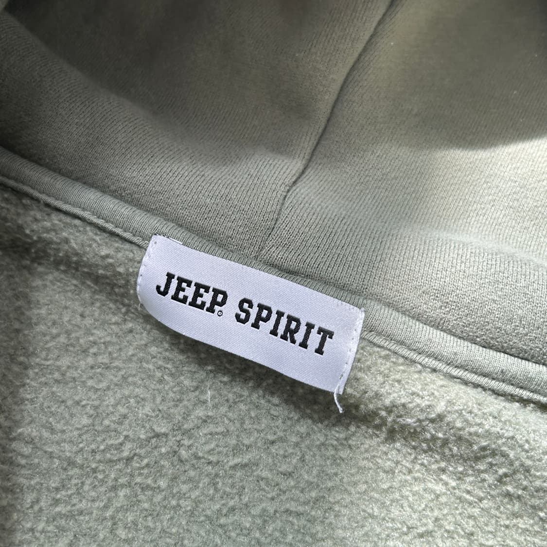 jeep 카키 패치로고 아노락 상품이미지9