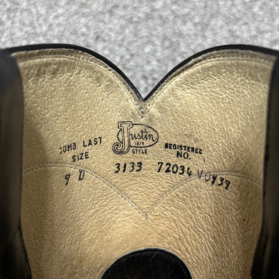 저스틴 justin 웨스턴 부츠 9D (265~270) 상품이미지10