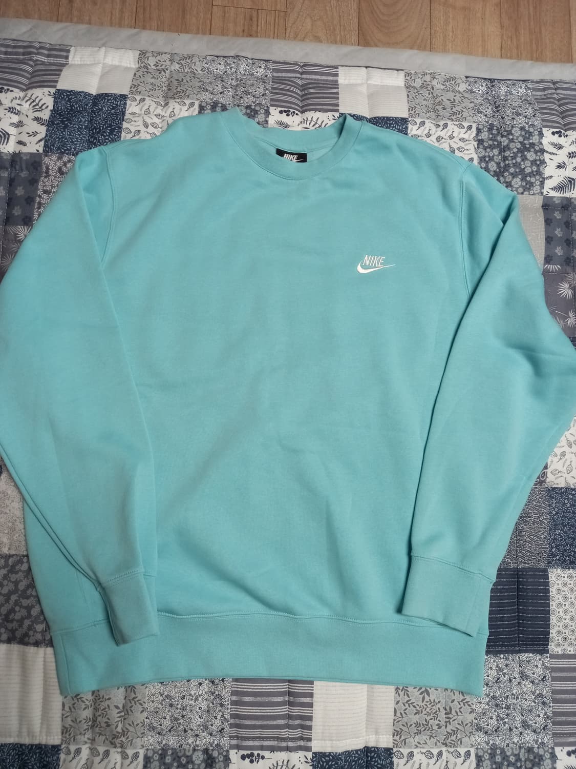 나이키 스우시 맨투맨티셔츠 민트  110 상품이미지1