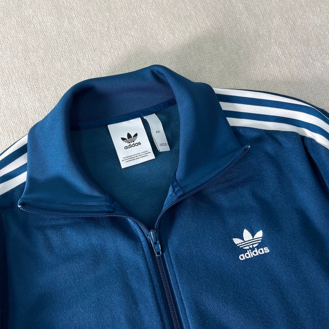 105 아디다스 신형라벨 유로파 대장급 청록색 트랙탑져지 상품이미지2