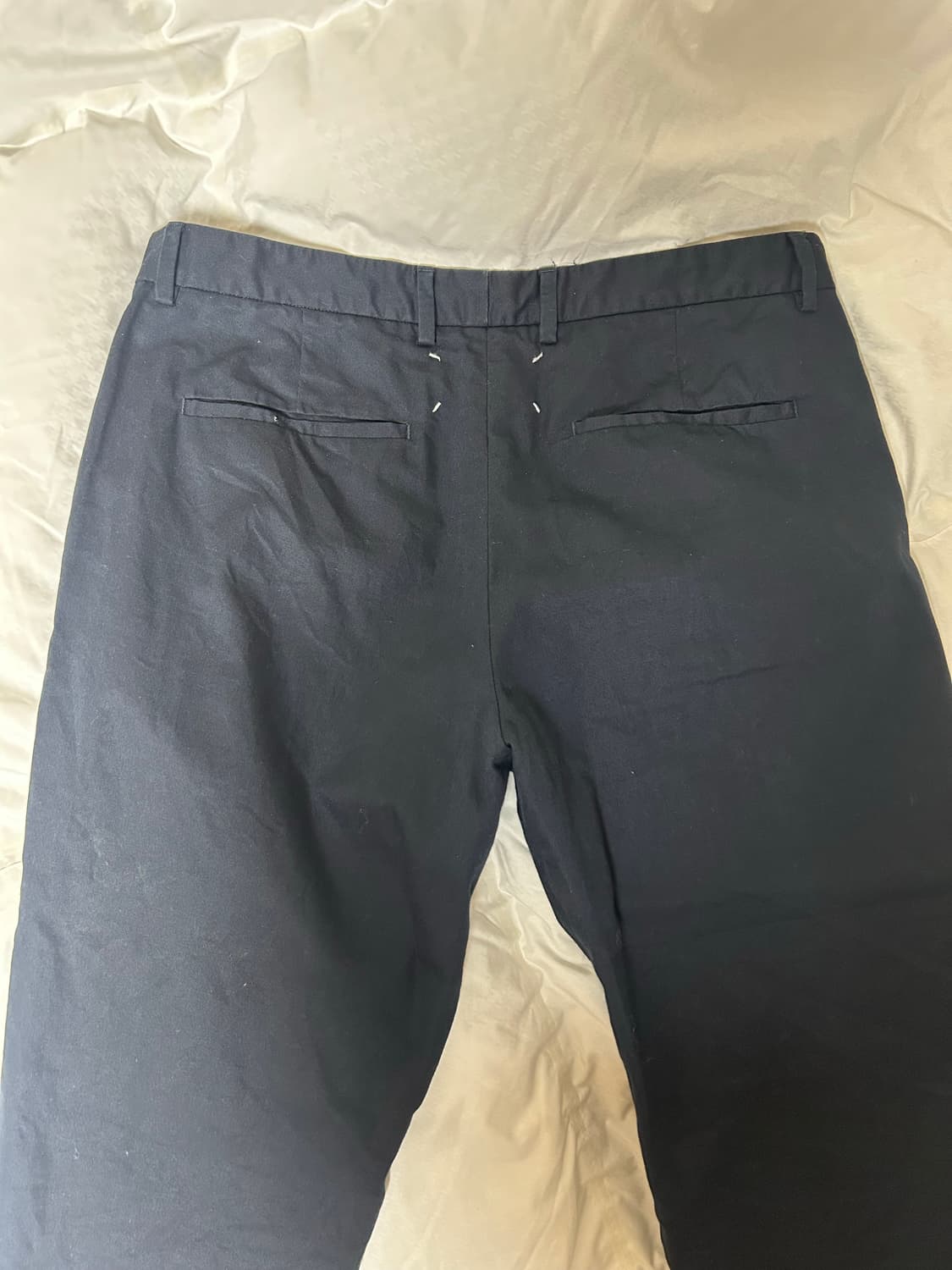 maison margiela 16ss cut-off pants black 상품이미지4