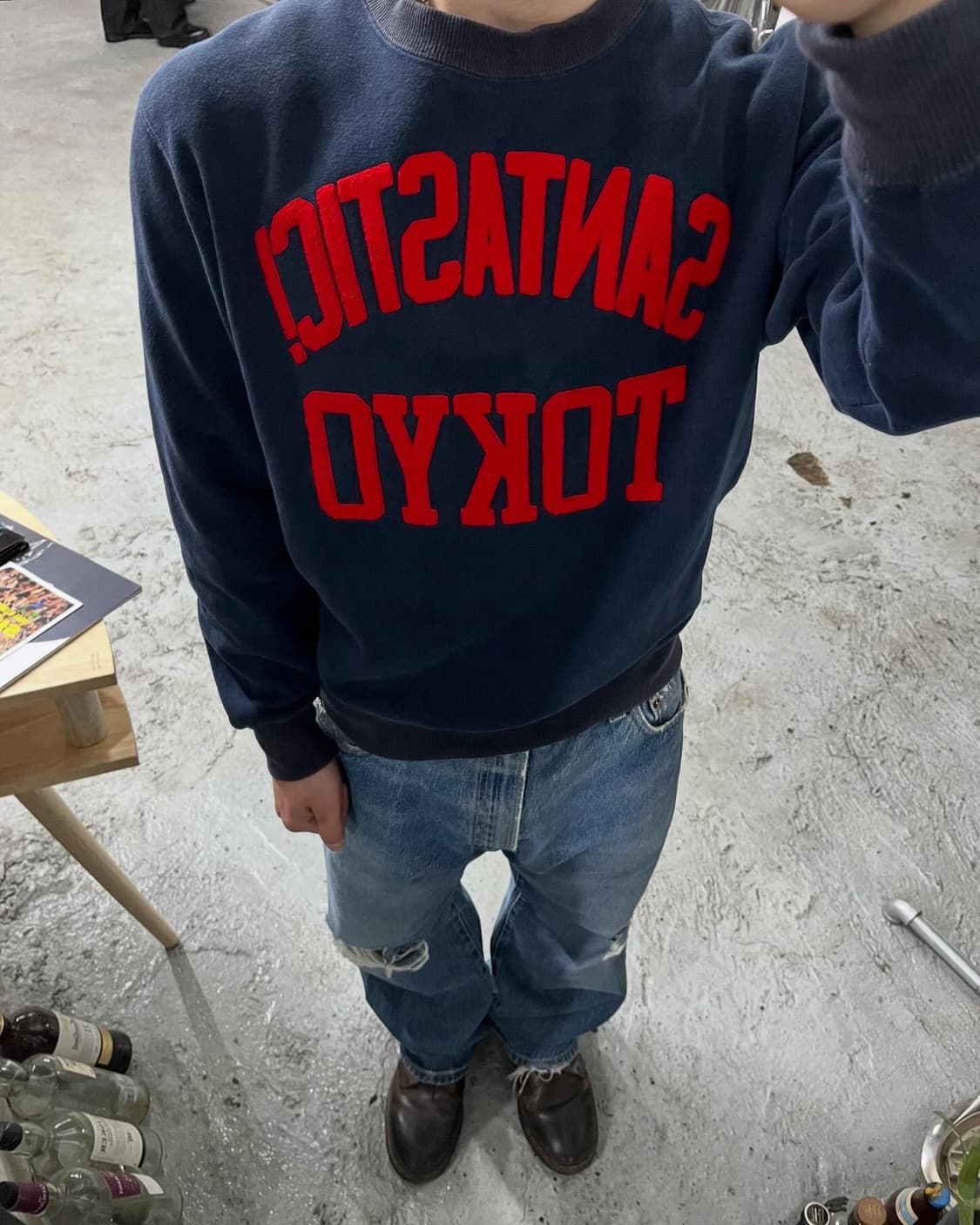 Santastic! logo fade sweat 상품이미지2