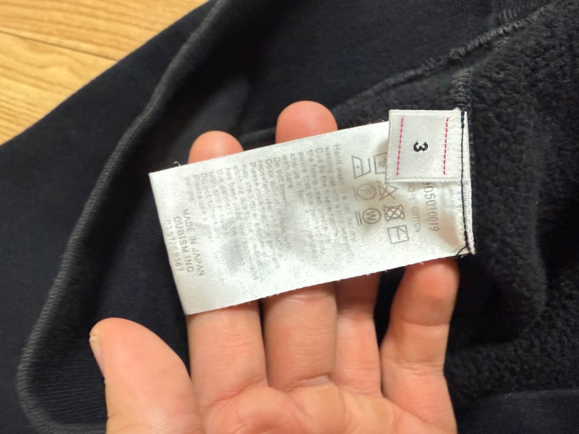 [3] Visvim 비즈빔 24ss ICT 점보 SB 후드 블랙 상품이미지4