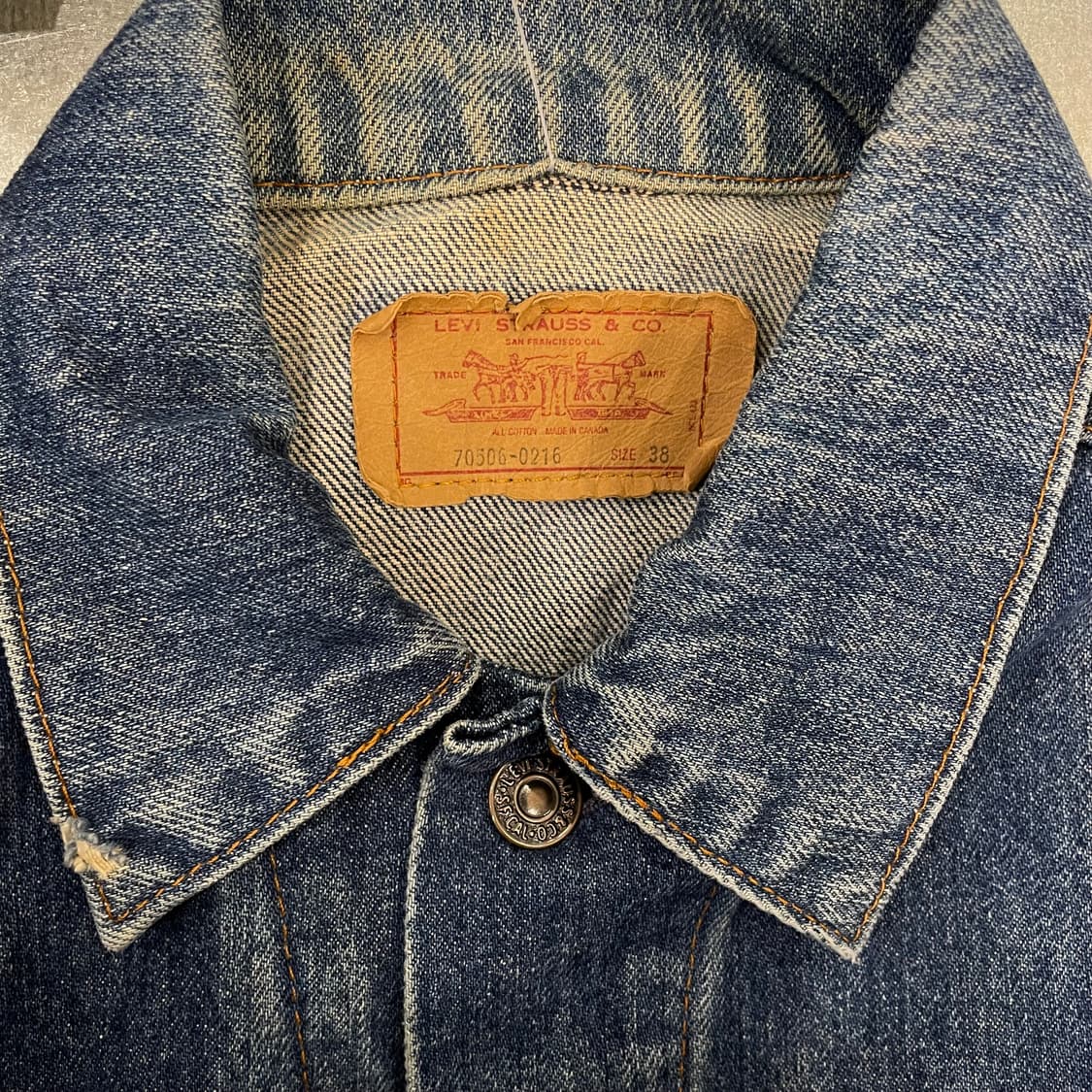 (38) Levi's 리바이스 트러커 데님 자켓 상품이미지10