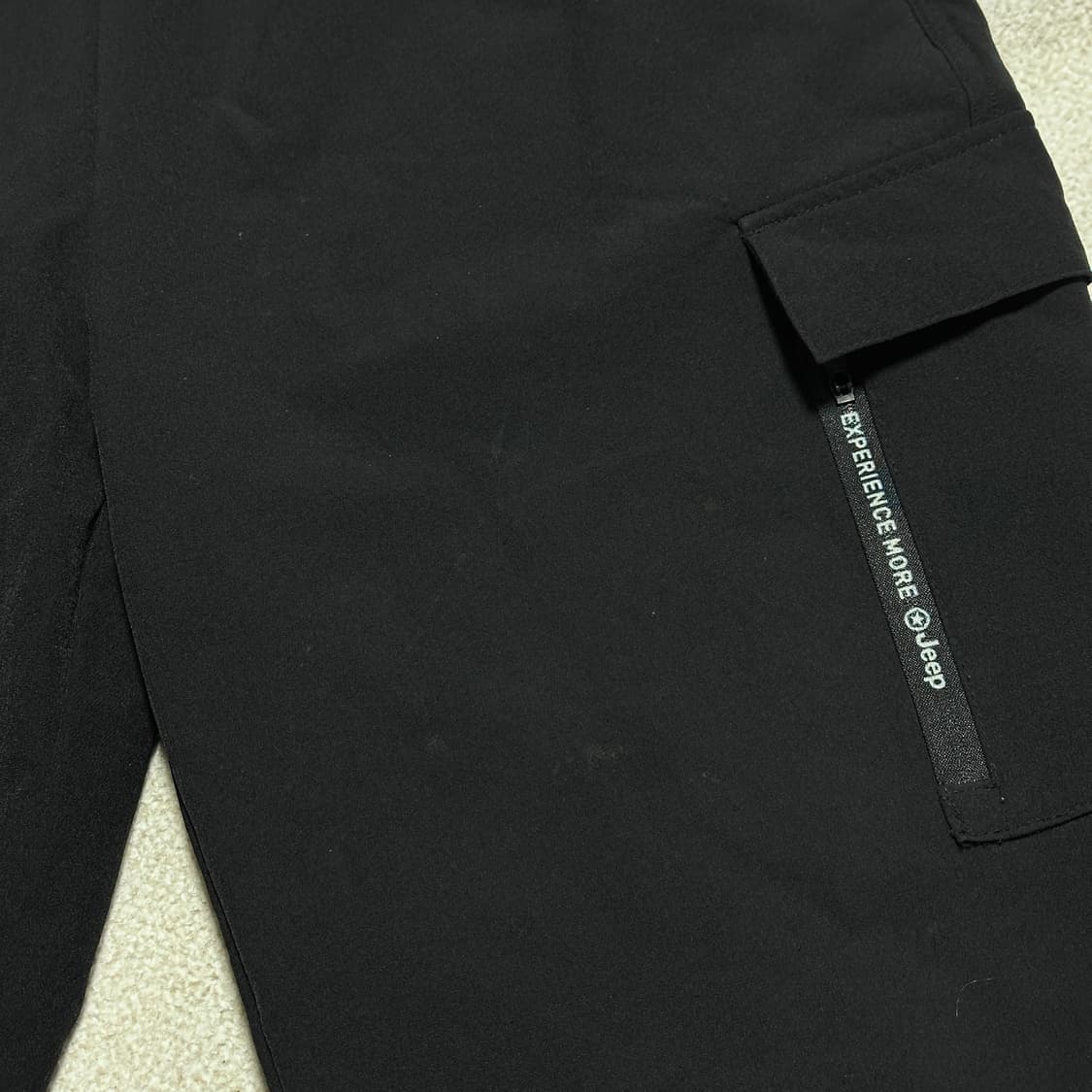 지프 기모 카고 조거 팬츠 상품이미지8