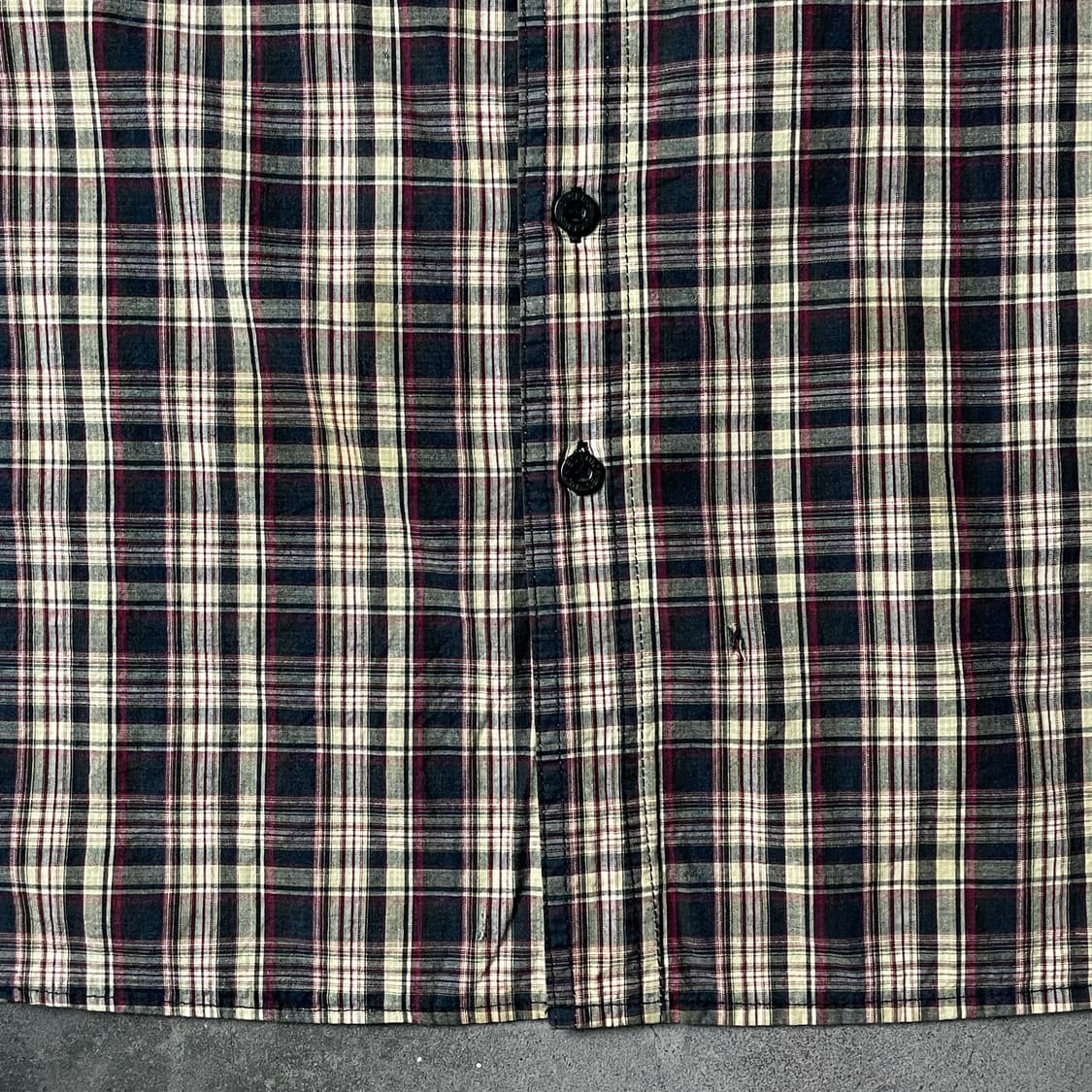 DICKIES 디키즈 빈티지 체크 반팔 워크 셔츠 A01028 상품이미지4
