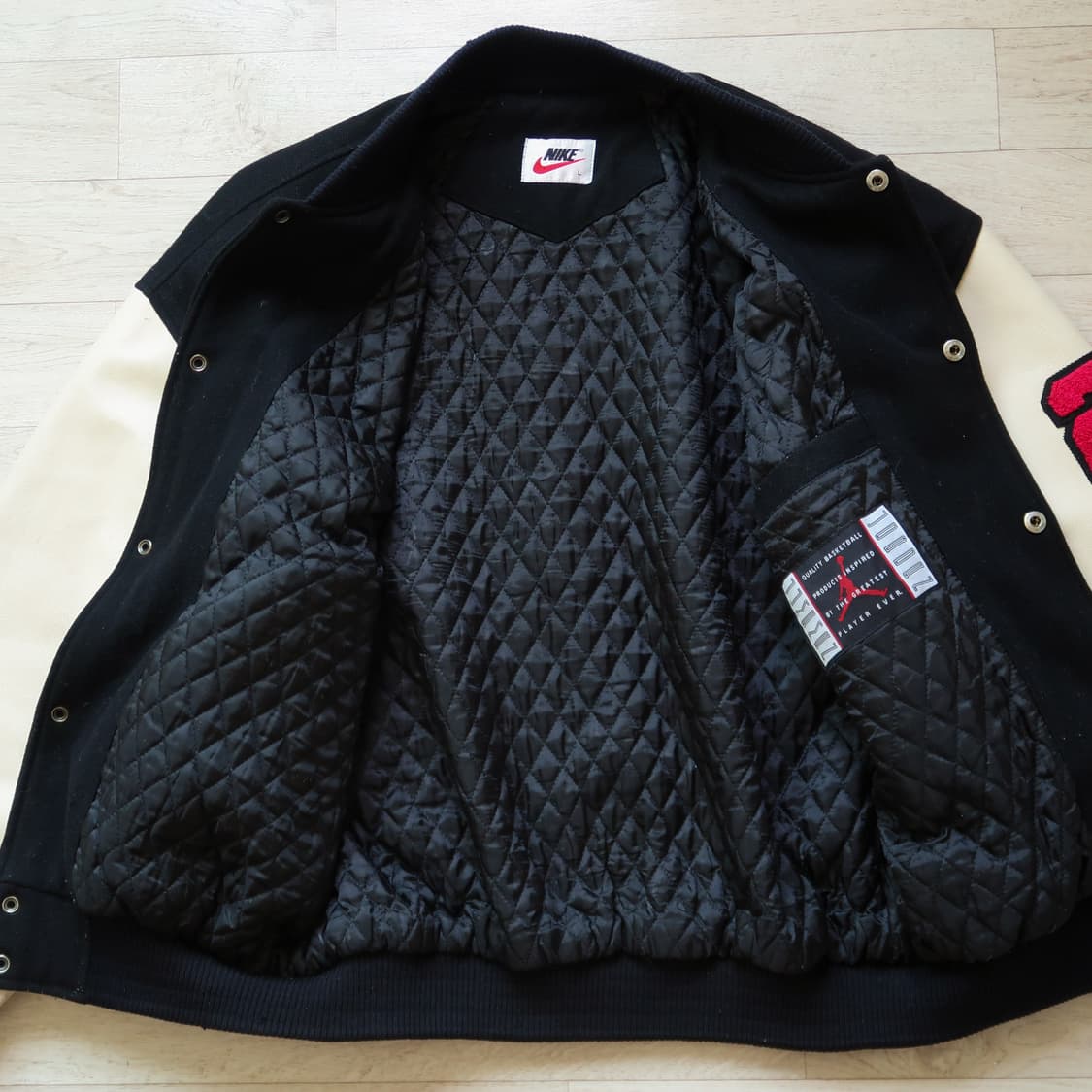 빈티지 90s OG 나이키 조던 바시티 자켓 상품이미지10