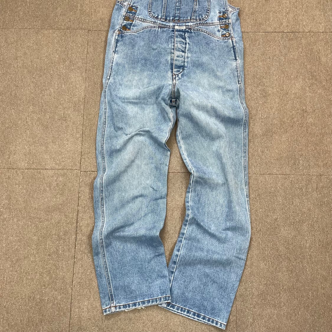 90s 마리떼프랑소와 저버 데님 오버롤  상품이미지2